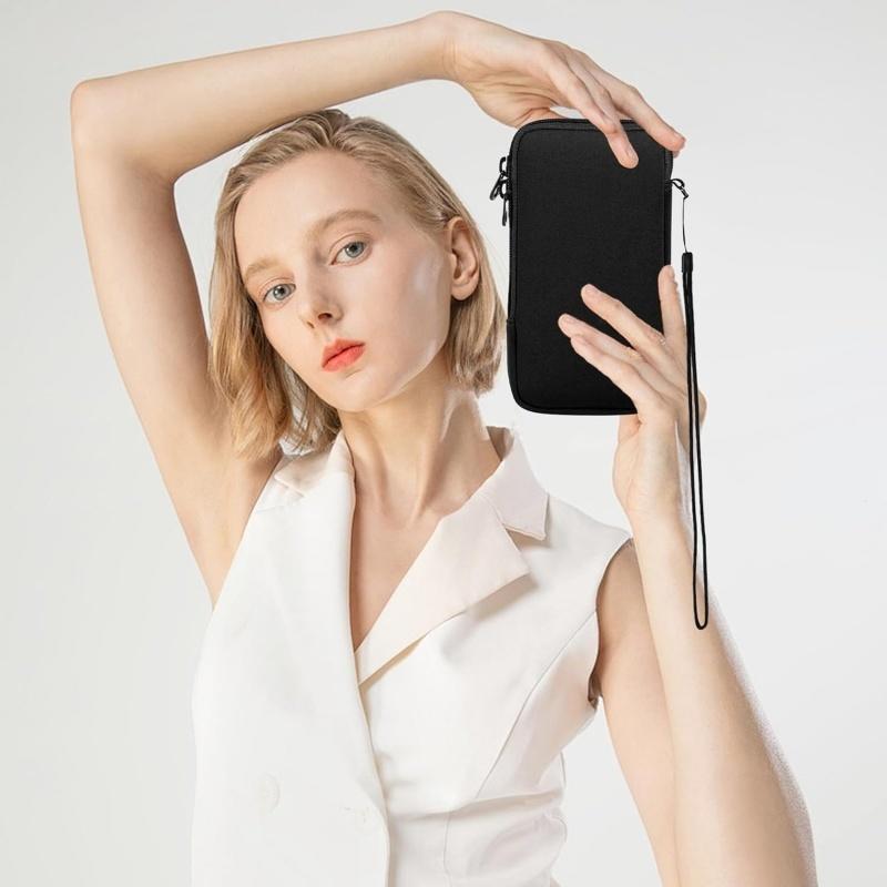 Phone Accessories In China - Neoprene Zipper Mobile Phone Bag Solid