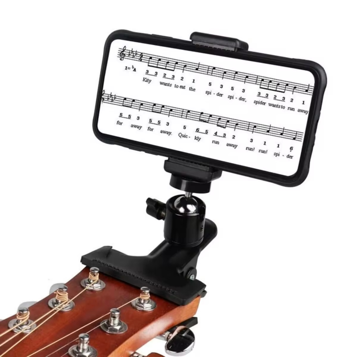Phone Accessories For Photography - Miwayer Guitar Head Clip Mobile Phone