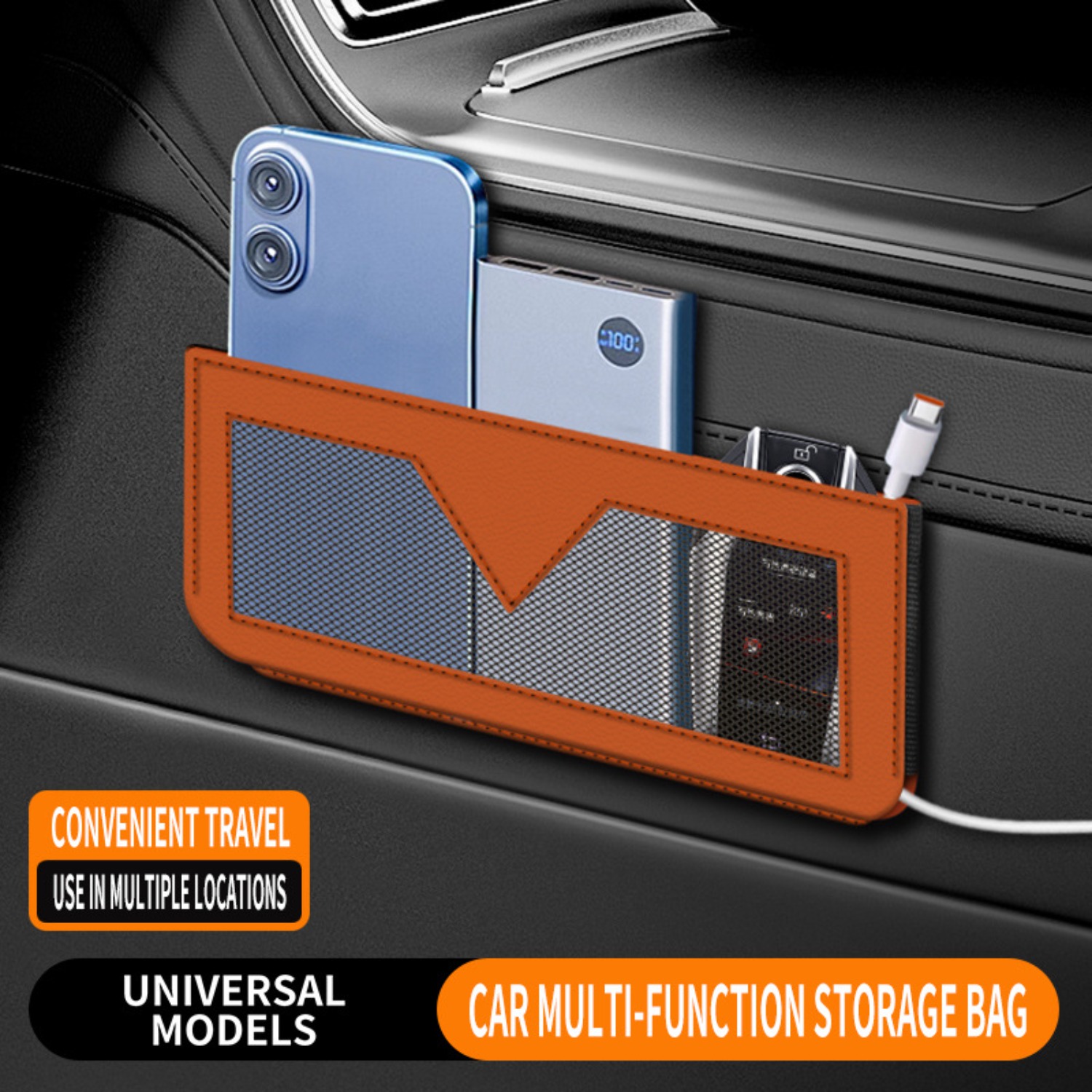 Multifunctional Car Side Stora - Phone Accessories Receipt review and price