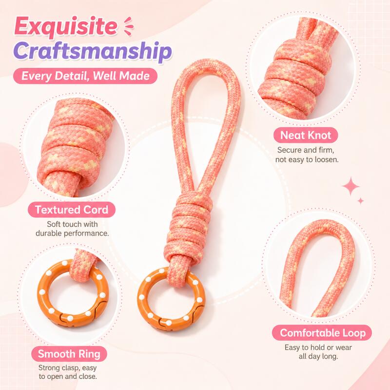 2~5pcs Colorful Braided Keycha - Phone Accessories Men review and price
