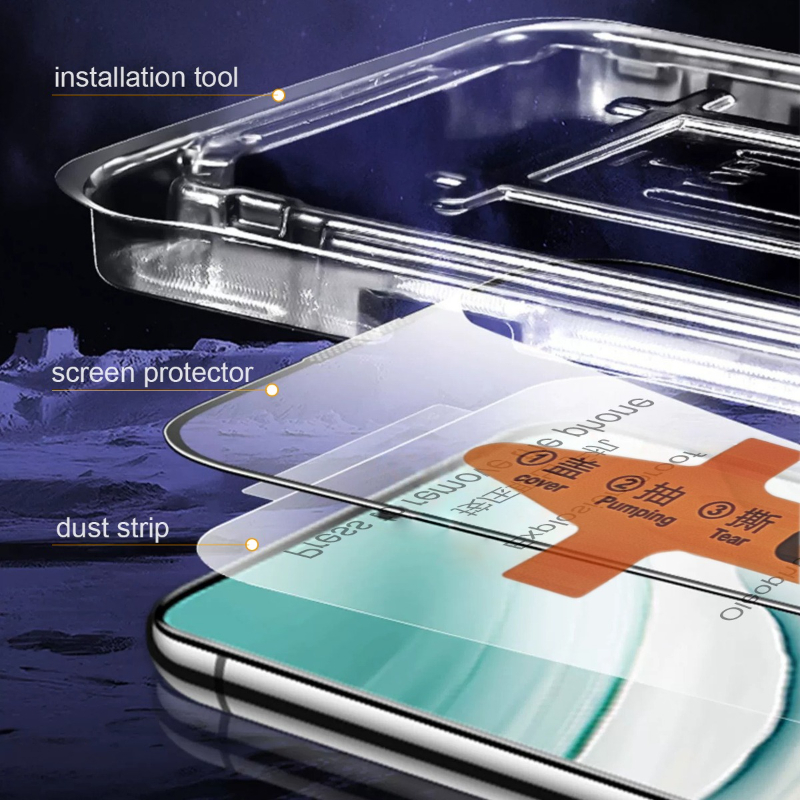 2PCS Transparent Tempered Glas - Phone Accessories Online Store review and price