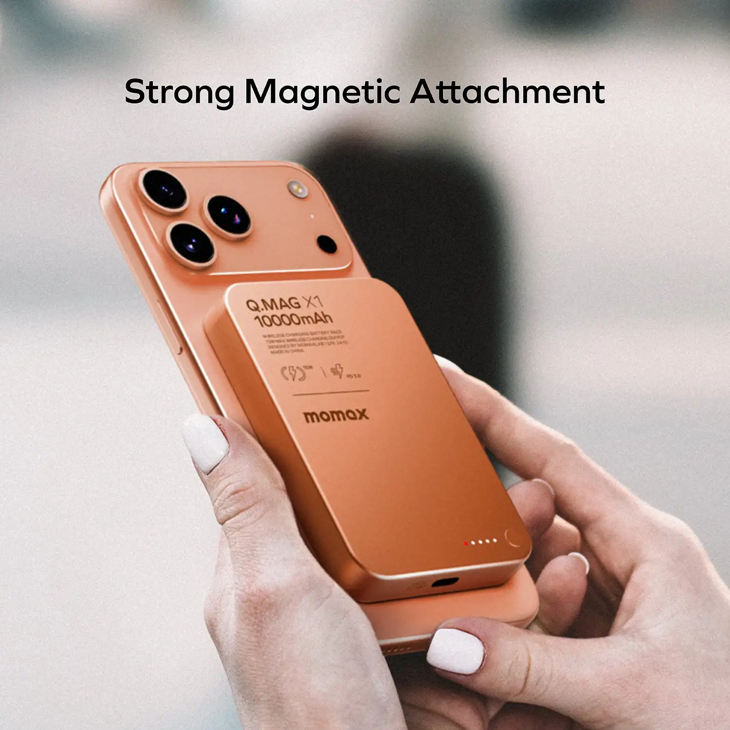 MOMAX for Apple MagSafe Power  - Power Bank Slim review and price
