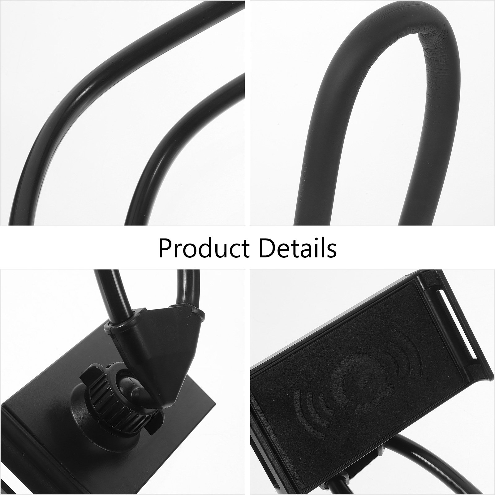 Black Hanging Neck Lazy Phone  - Car Mount Phone review and price