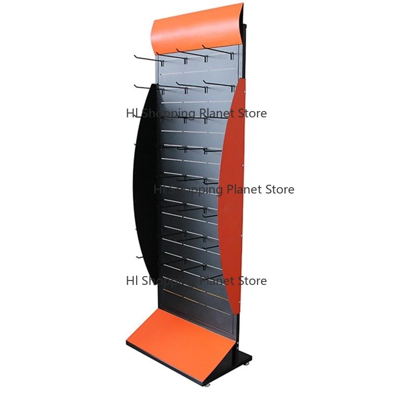 Customized Modern Metal Slatwa - Phone Accessories Rack Display review and price
