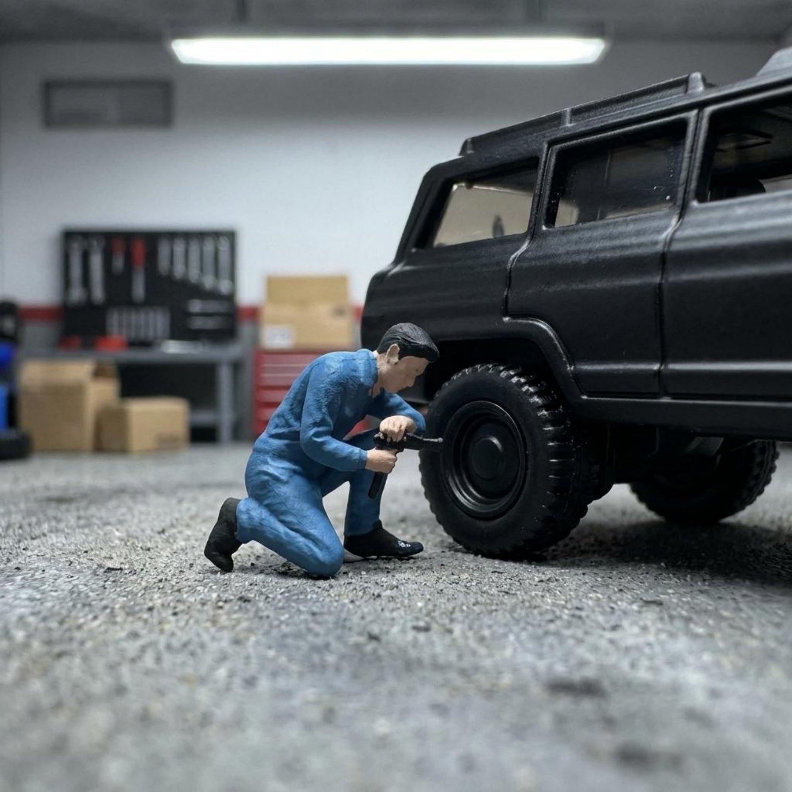 Phone Looking Man Figure Scene - Phone Accessories Men review and price