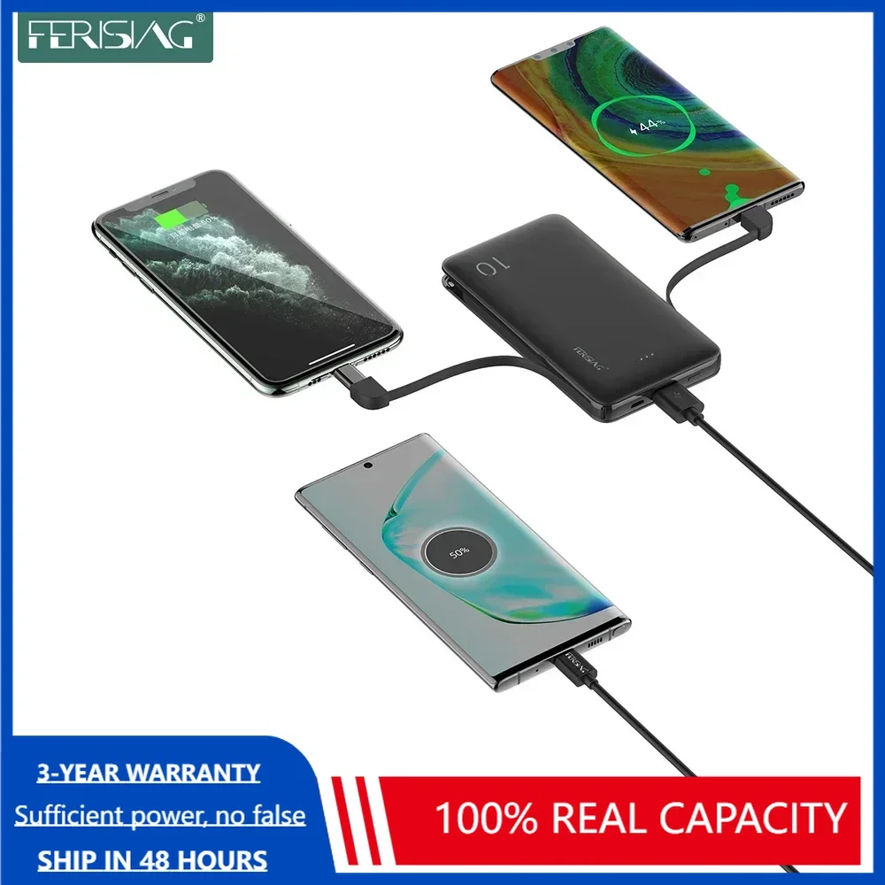 FERISING 3IN1 10000mAh Power B - Power Bank Slim review and price