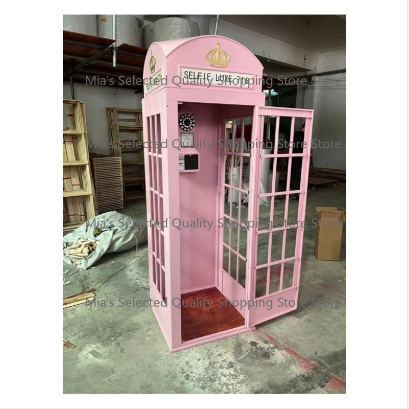 Pink British Phone Booth Londo - Phone Accessories London review and price
