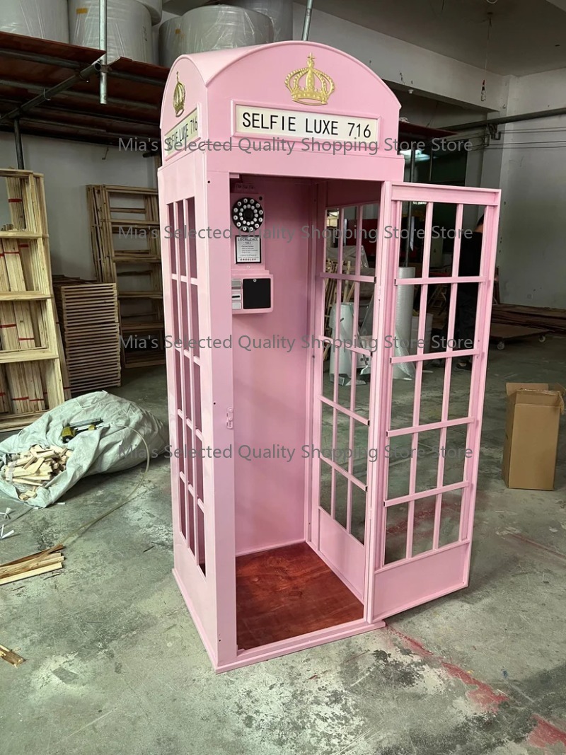 Pink British Phone Booth Londo - Phone Accessories London review and price