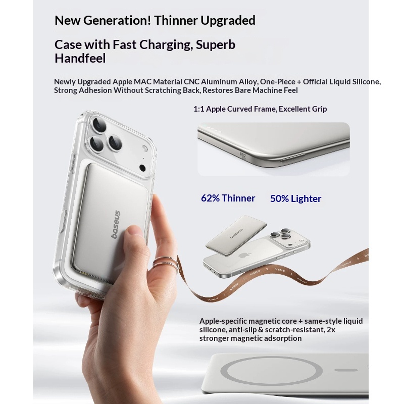 Baseus Magnetic Wireless Power - Power Bank Slim review and price