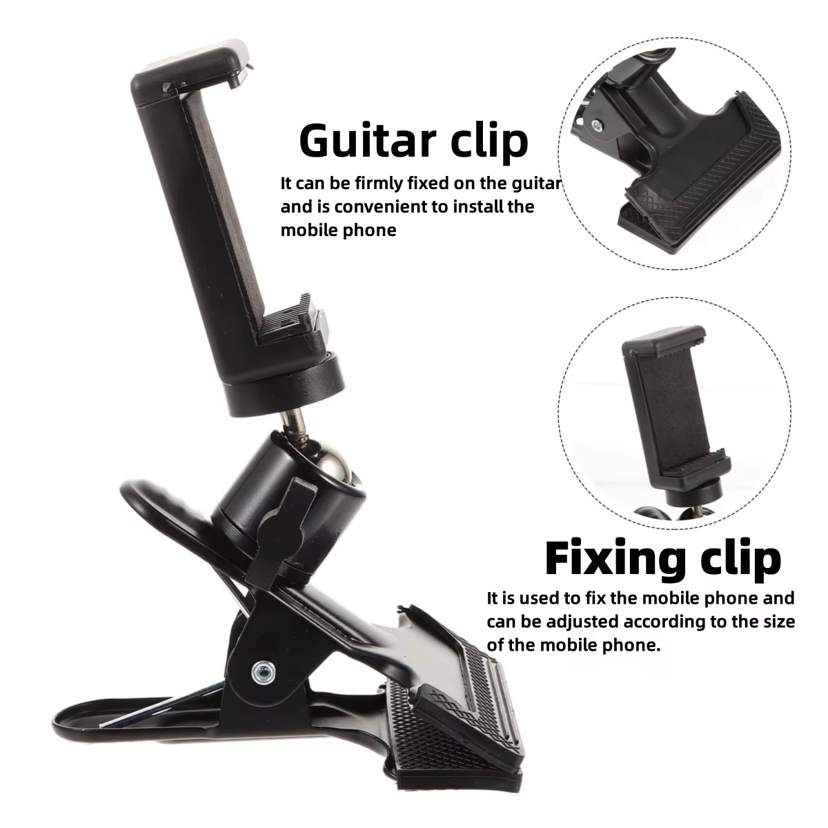 Miwayer Guitar Head Clip Mobil - Phone Accessories For Photography review and price