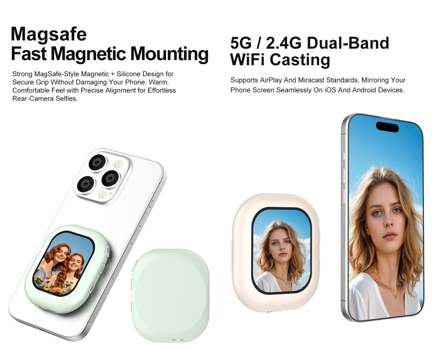Wireless Mini Magnetic Selfie  - Phone Accessories For Photography review and price